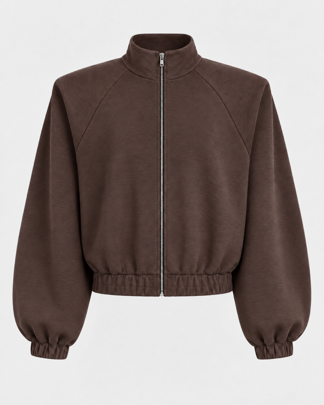 Bluza Wow zipper choclate
