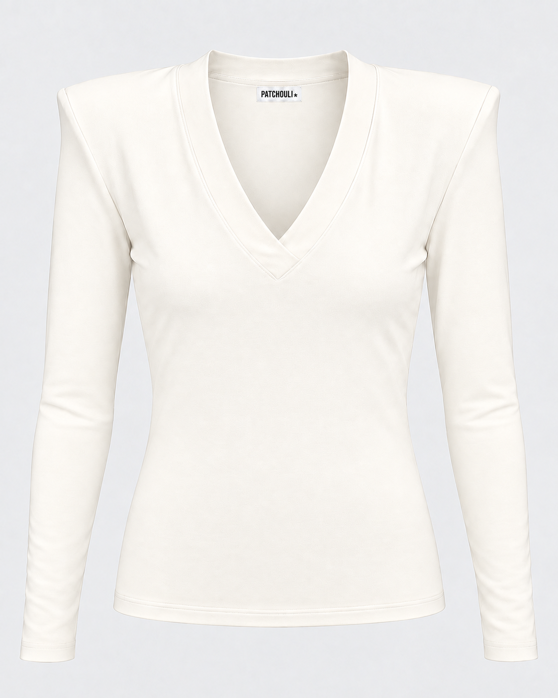 Longsleeve Close v deep ecru poduchy