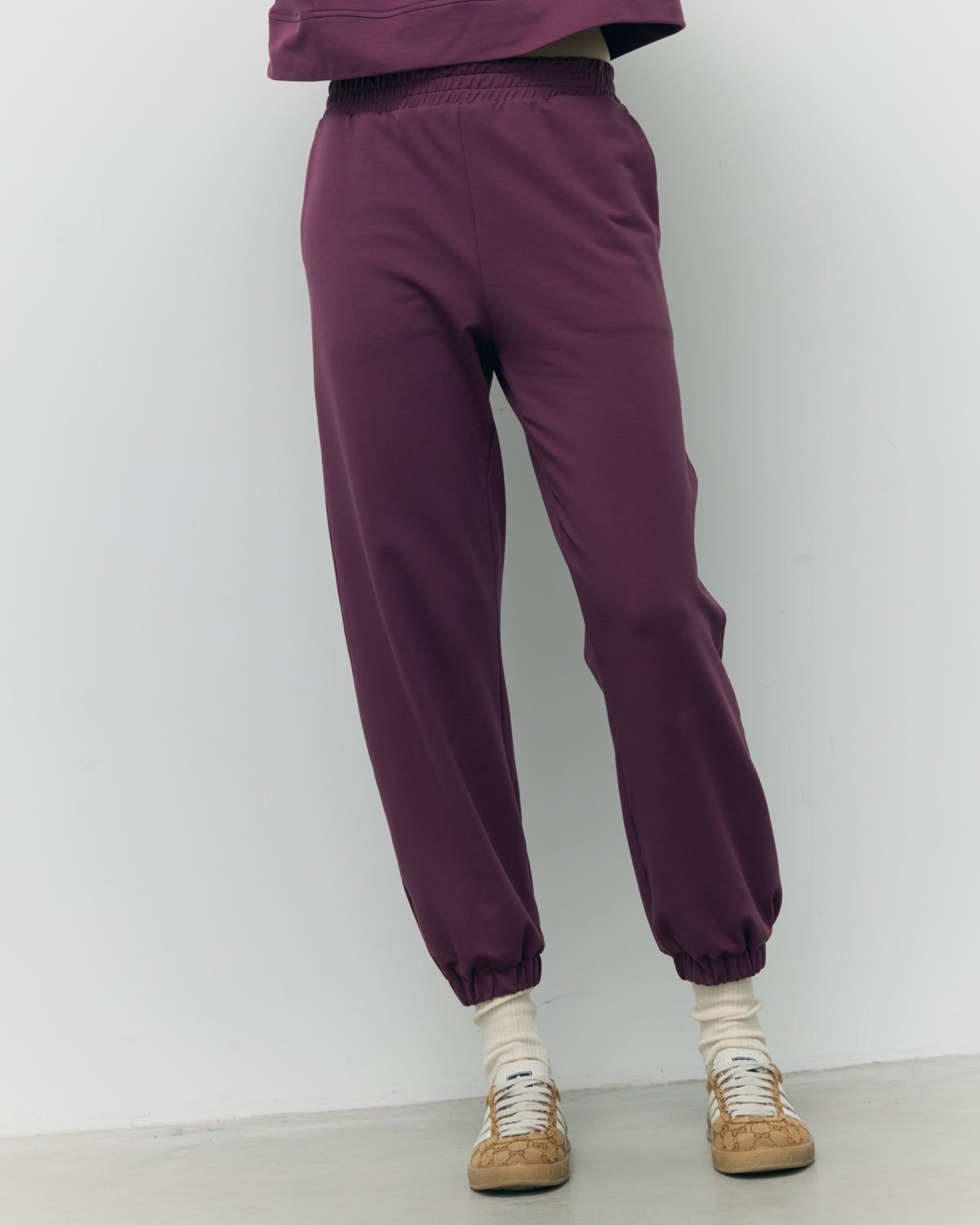 Spodnie dresowe Sexy Joggers mauve wine