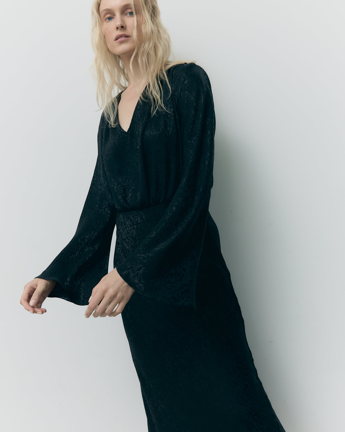 Sukienka Desire black lyocell