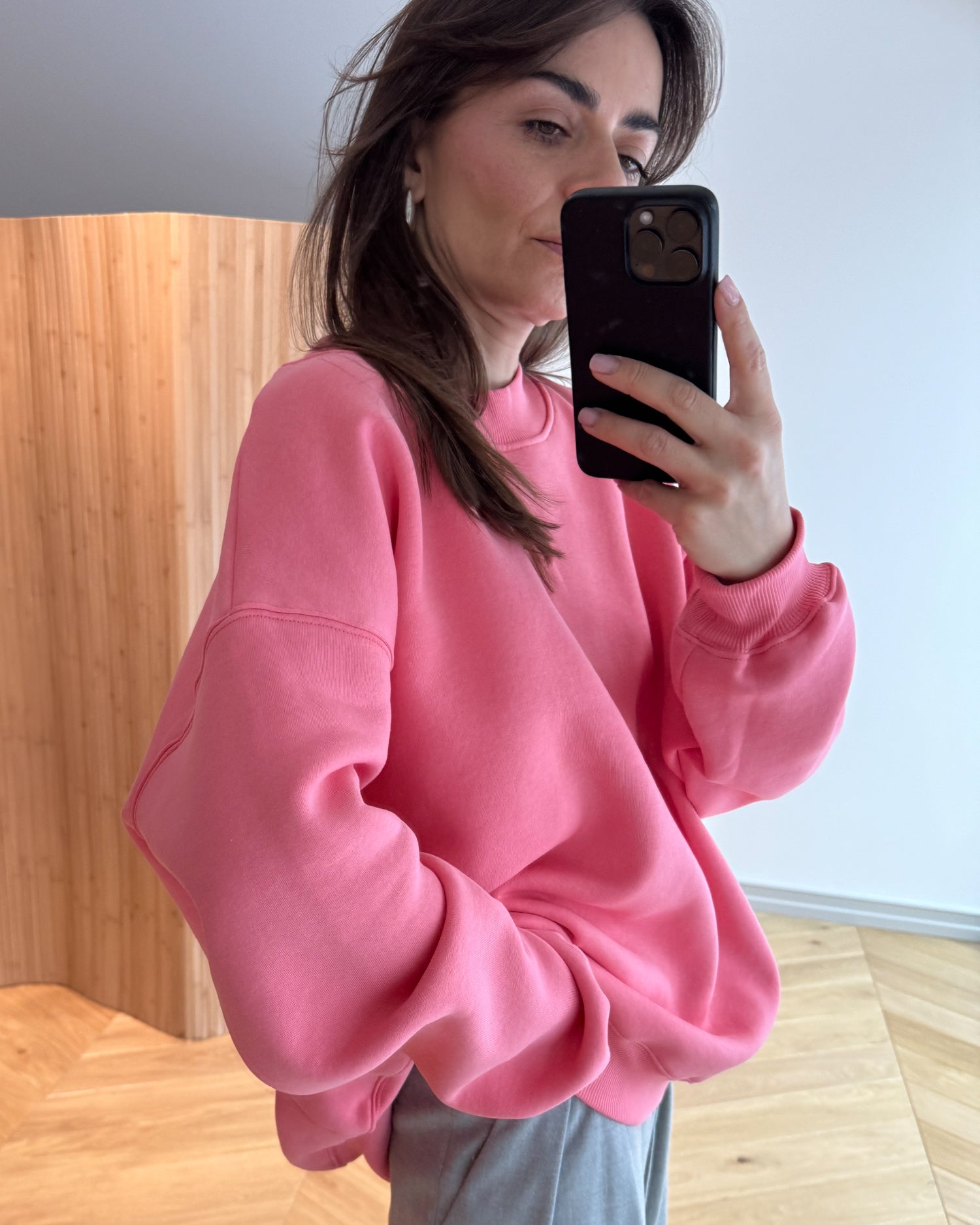 Bluza Cheer long blossom pink