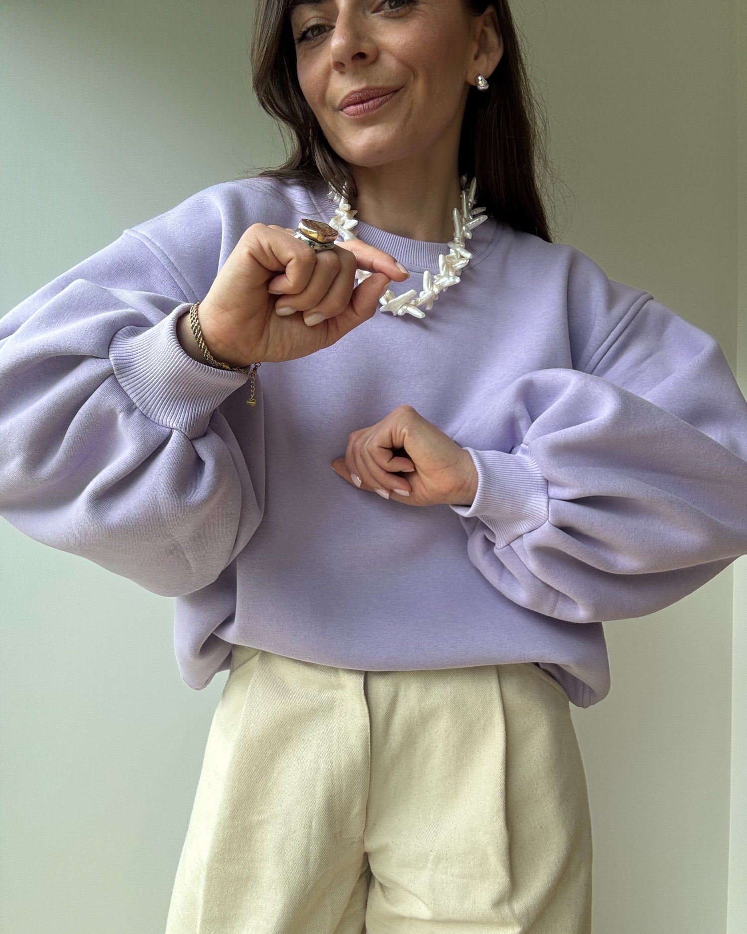 Bluza Enjoyable lavender