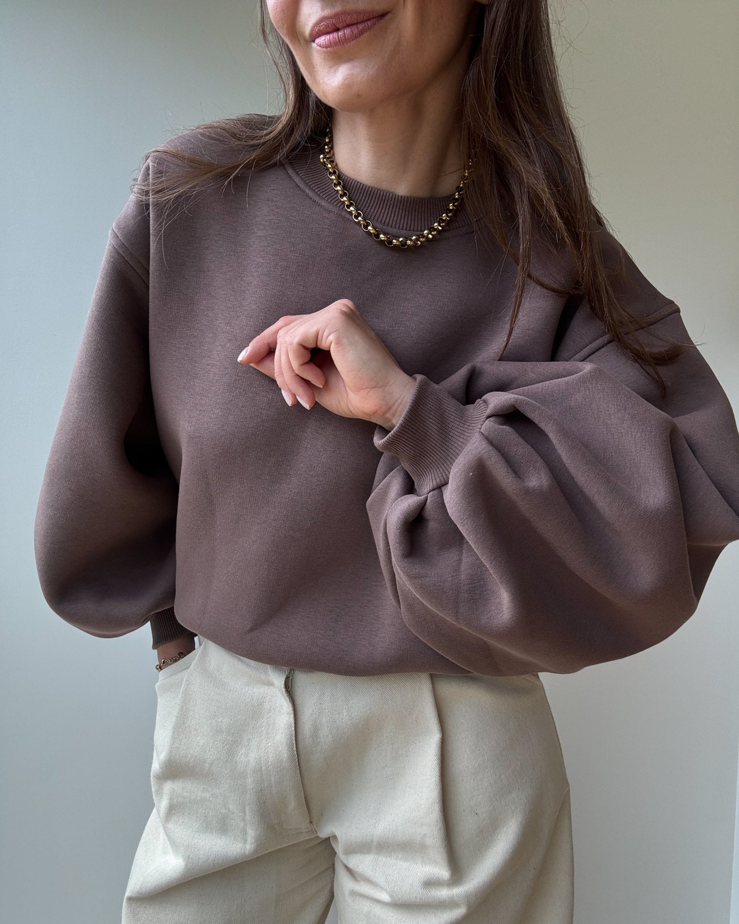 Bluza Enjoyable choclate