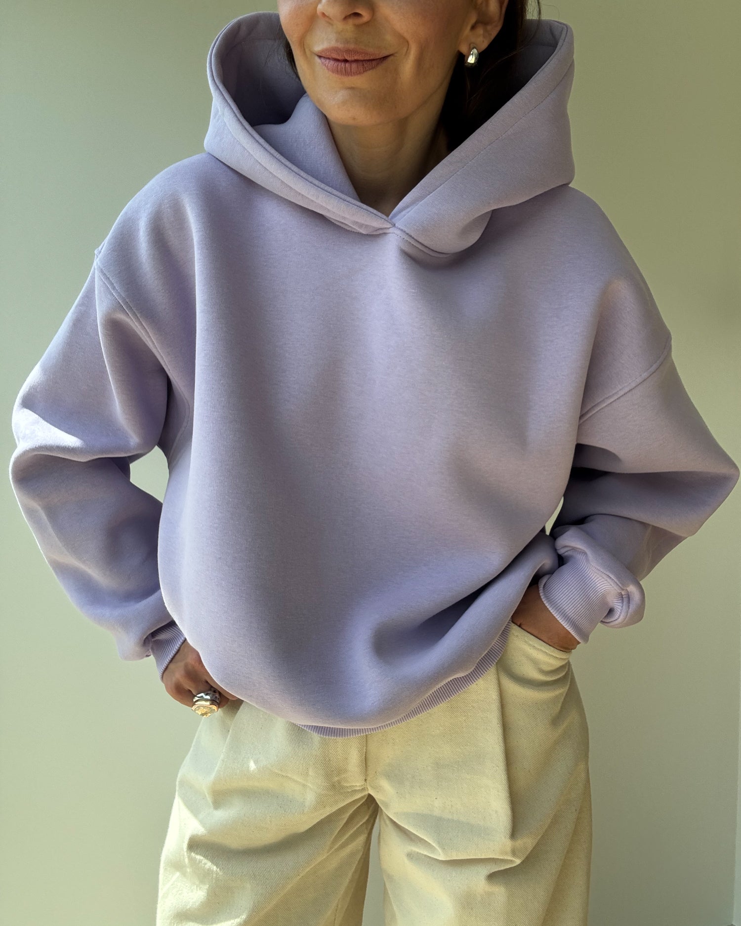 Bluza Soho lavender z kapturem