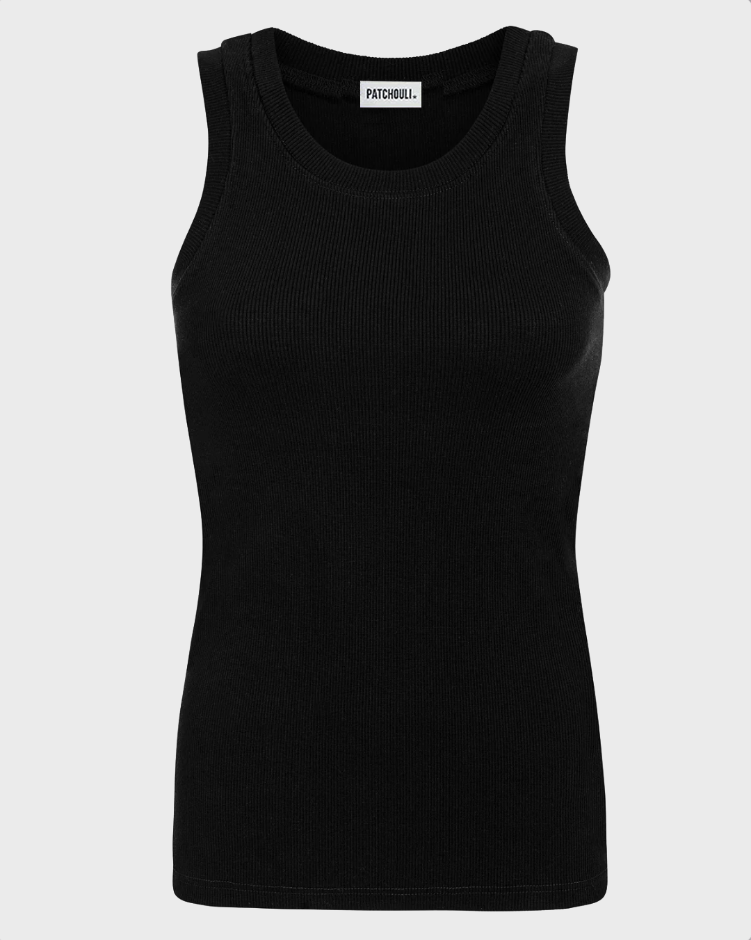 Bokserka Bra black organic