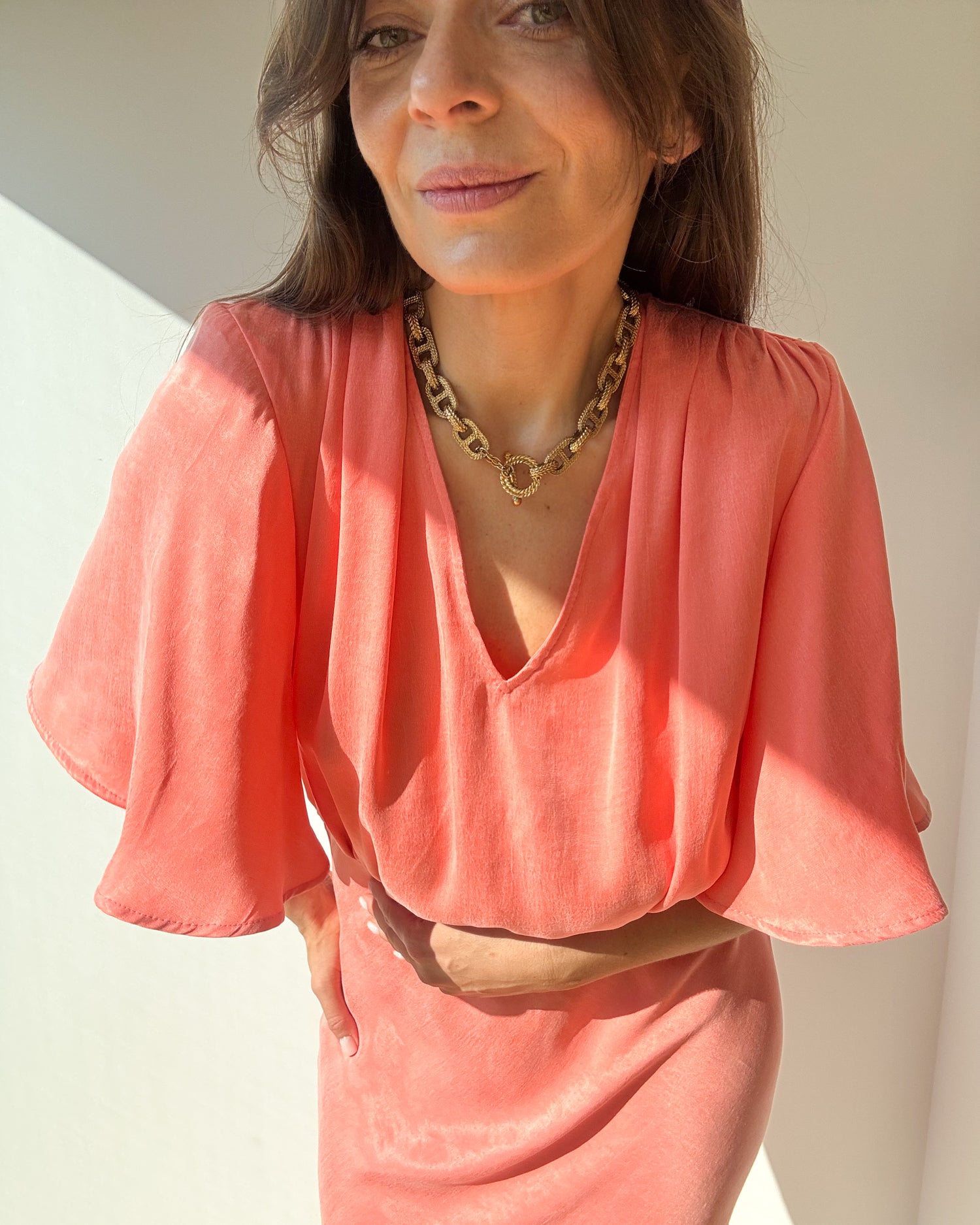 Sukienka Power coral