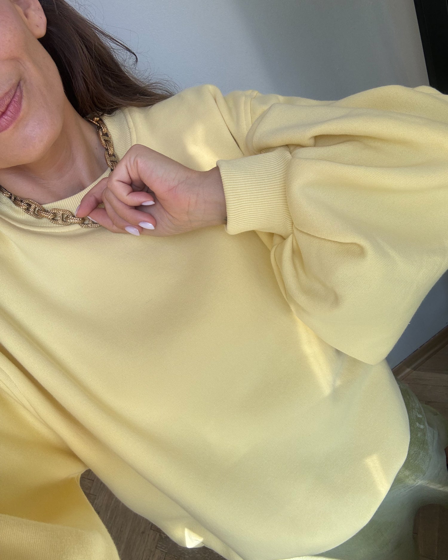 Bluza Enjoyable butter yellow