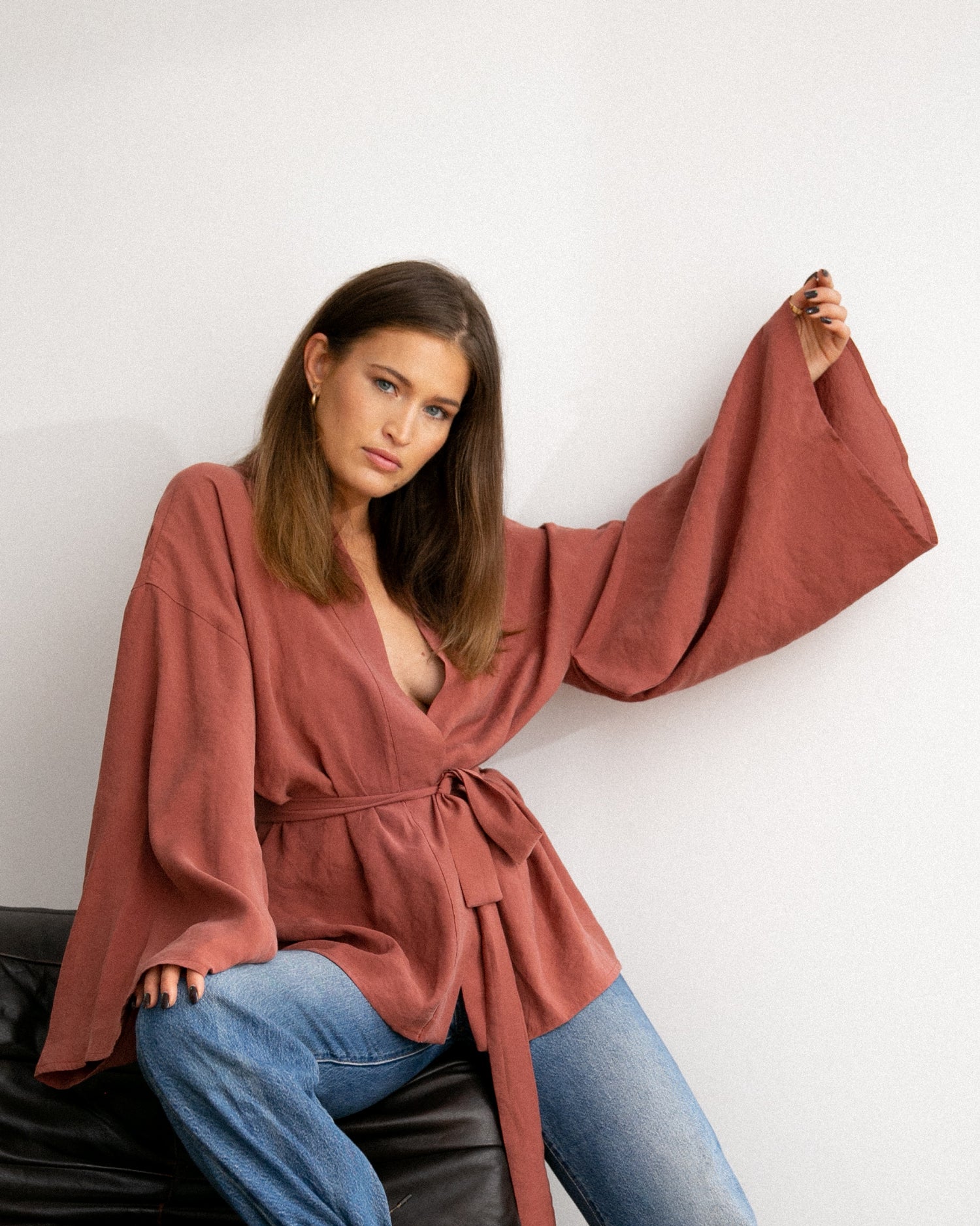 Marsala kimono Japanese