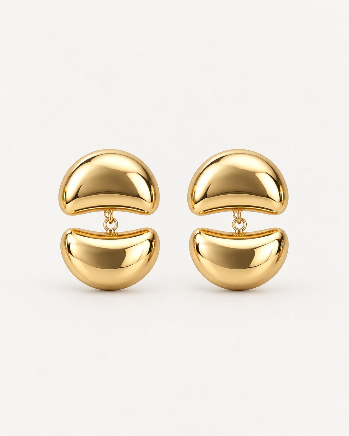 Kolczyki Duo Gold