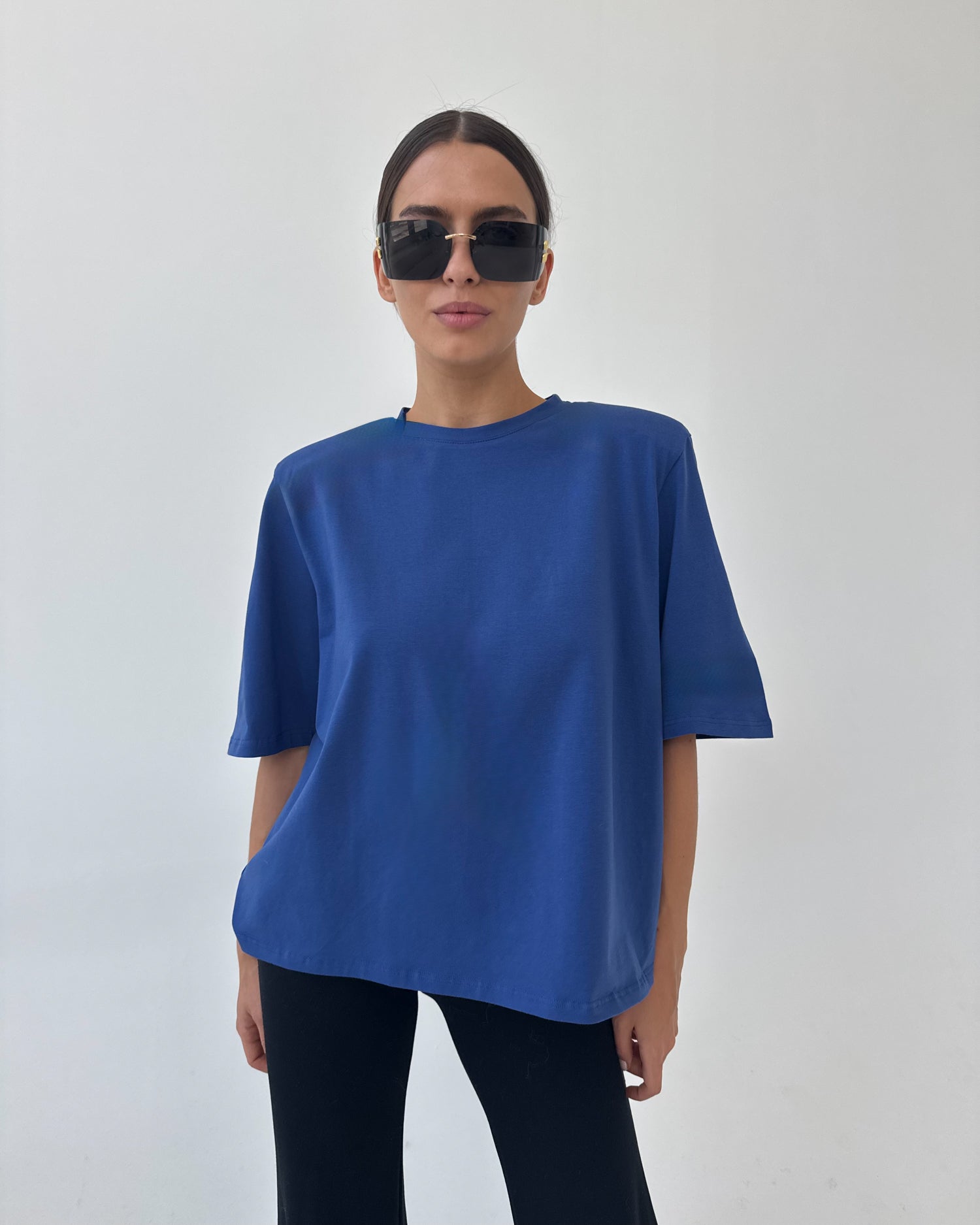 Tshirt Art electric blue