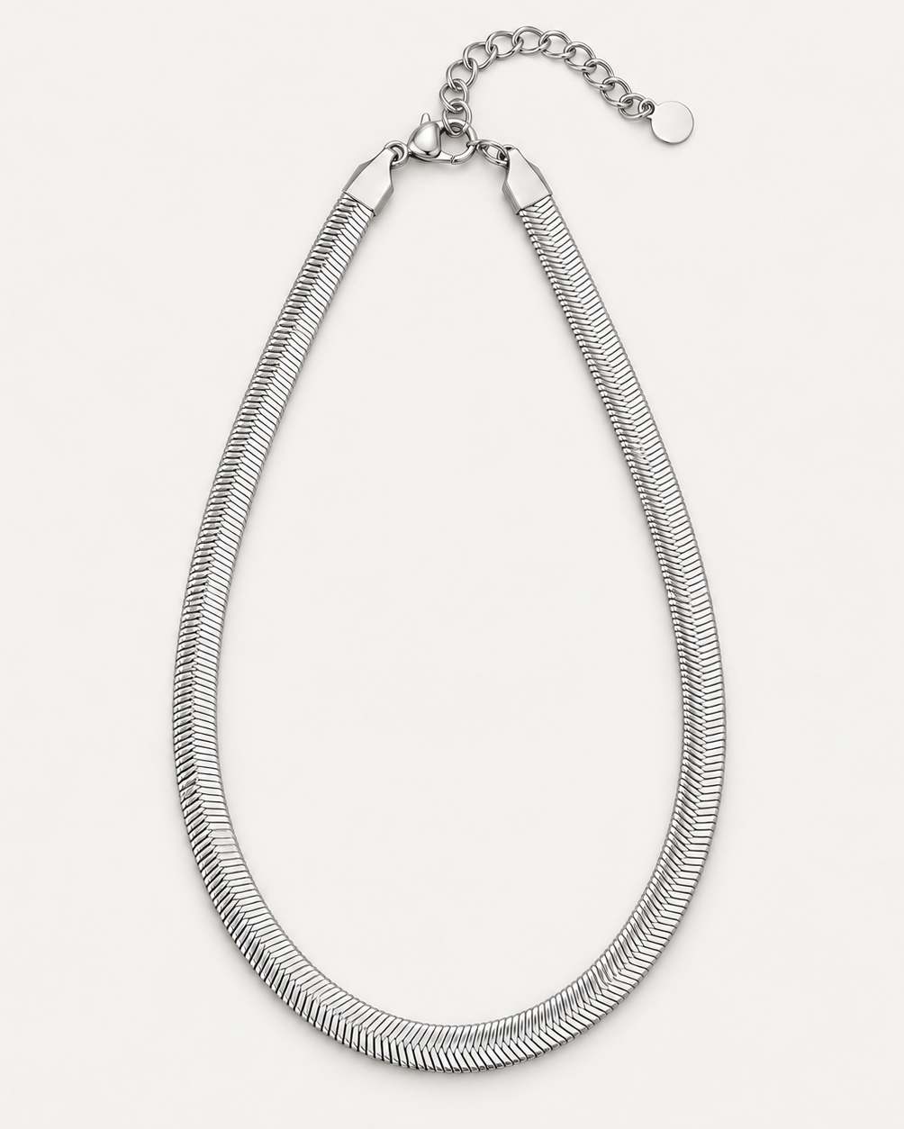 Naszyjnik Snake Silver 6 mm