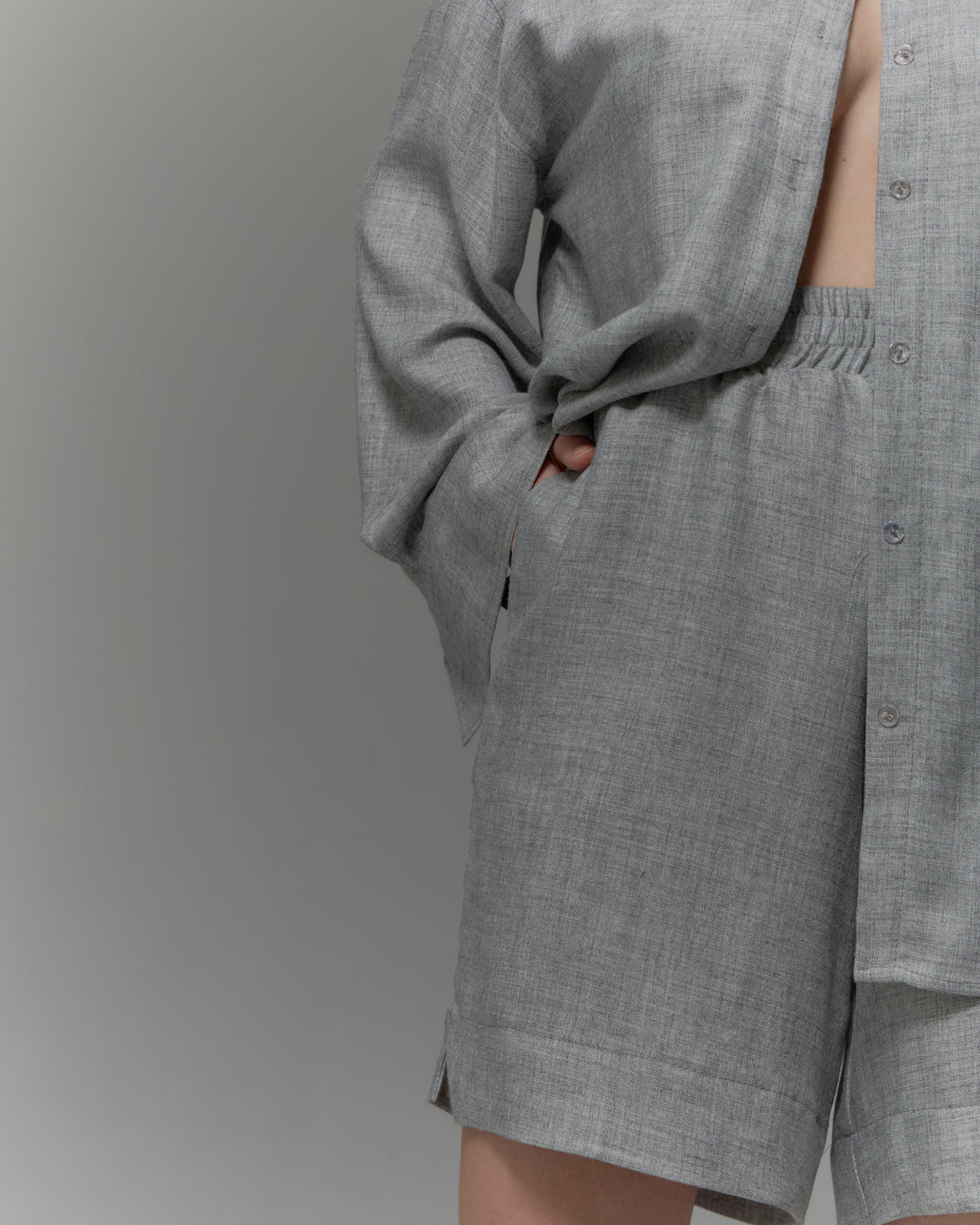 Szorty Sway cool grey