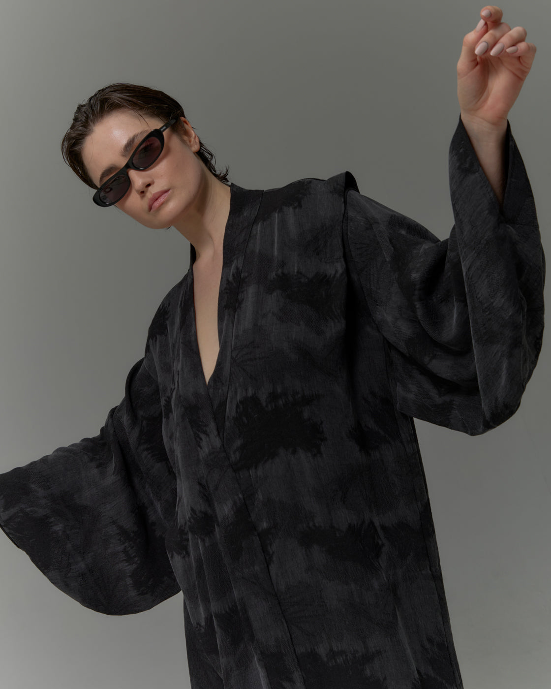 Kimono Kioto japan black premium