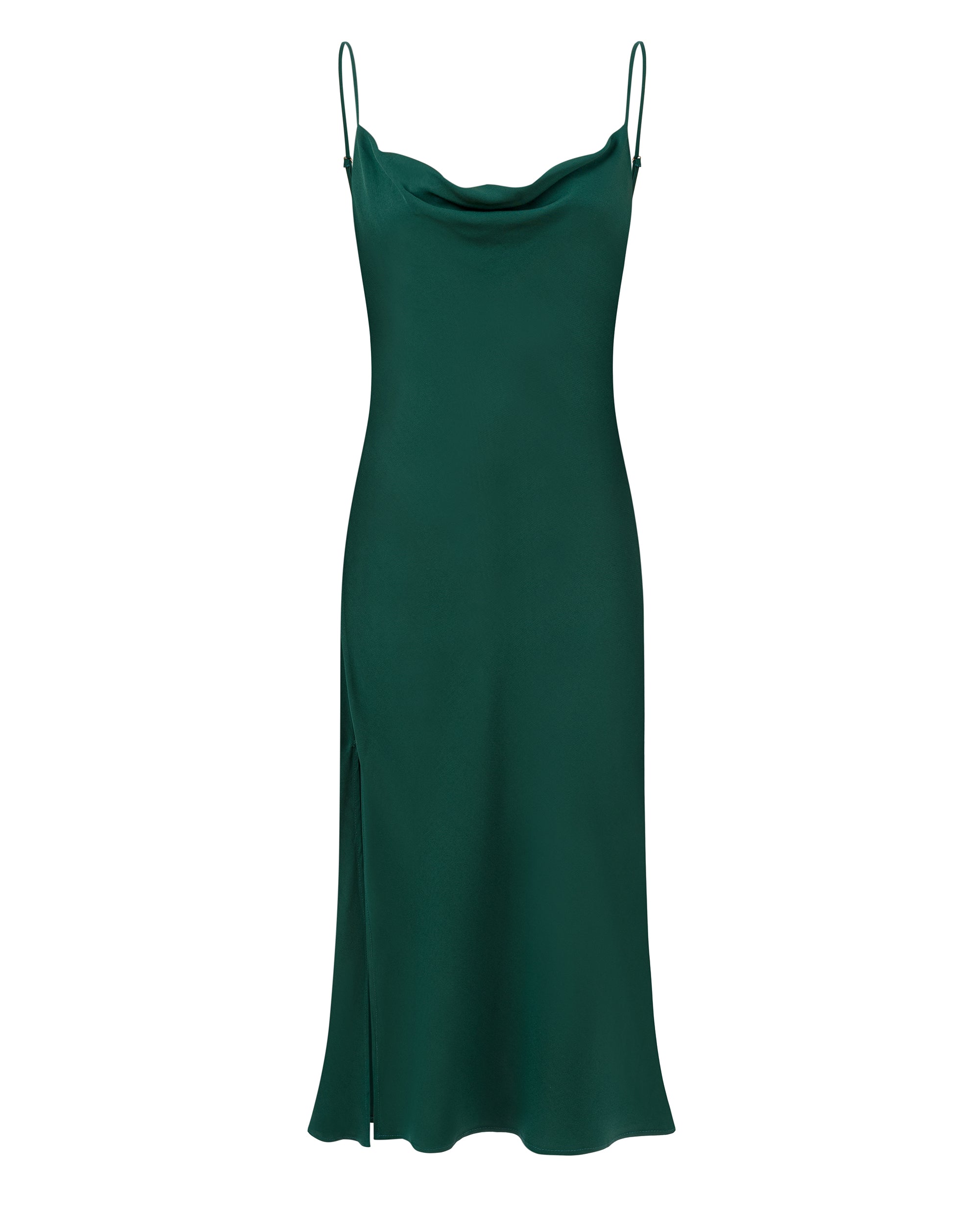 Sukienka Peony green lyocell