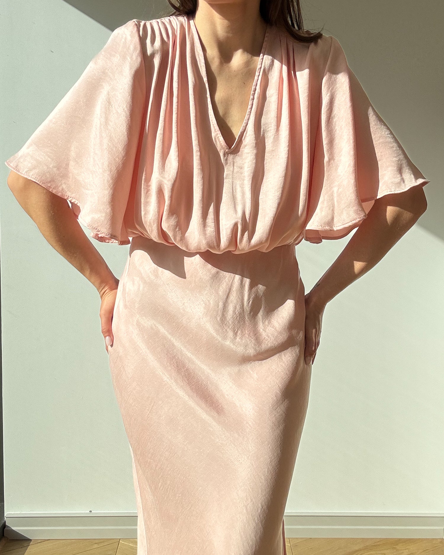 Sukienka Power soft pink