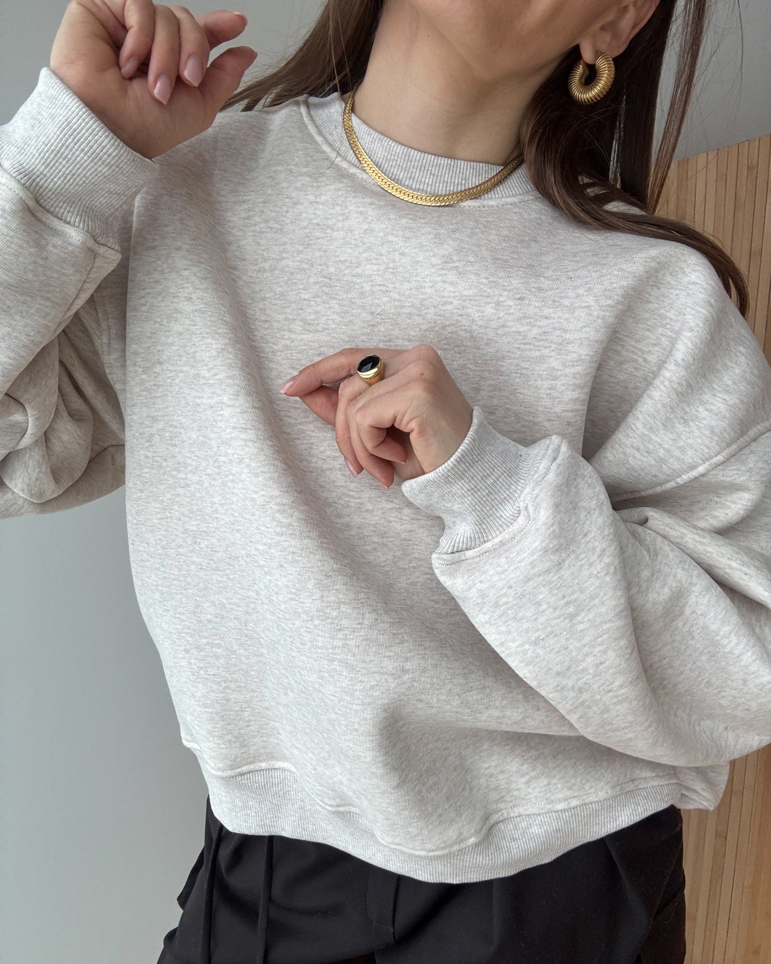 Bluza Soho mocca melange