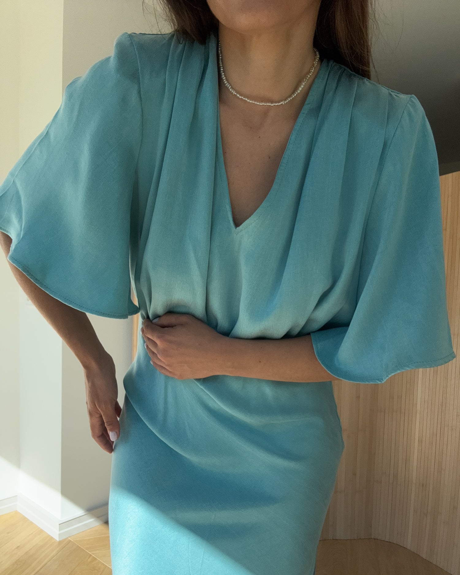 Sukienka Power tourquise