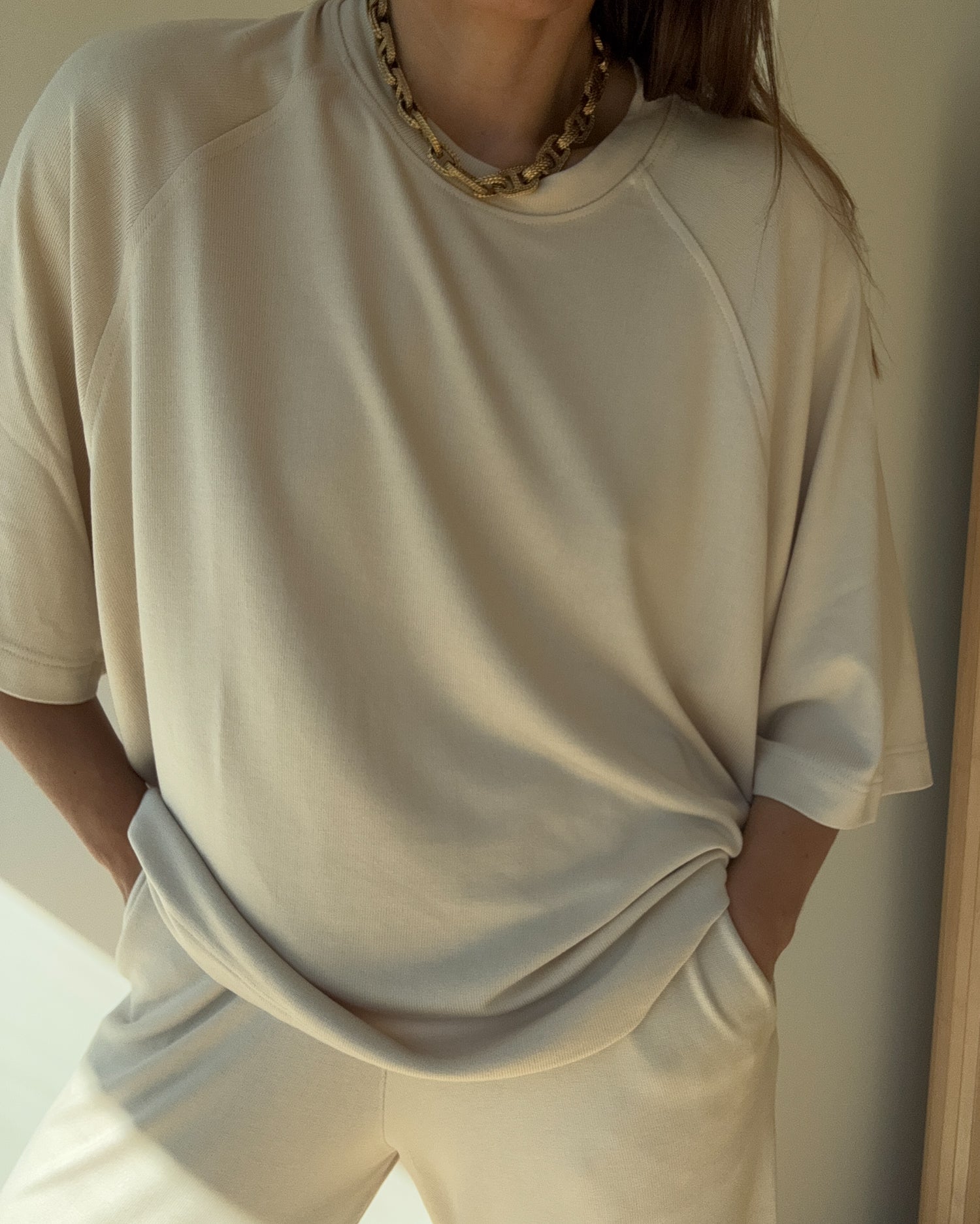 T-shirt Chillout cappucino foam