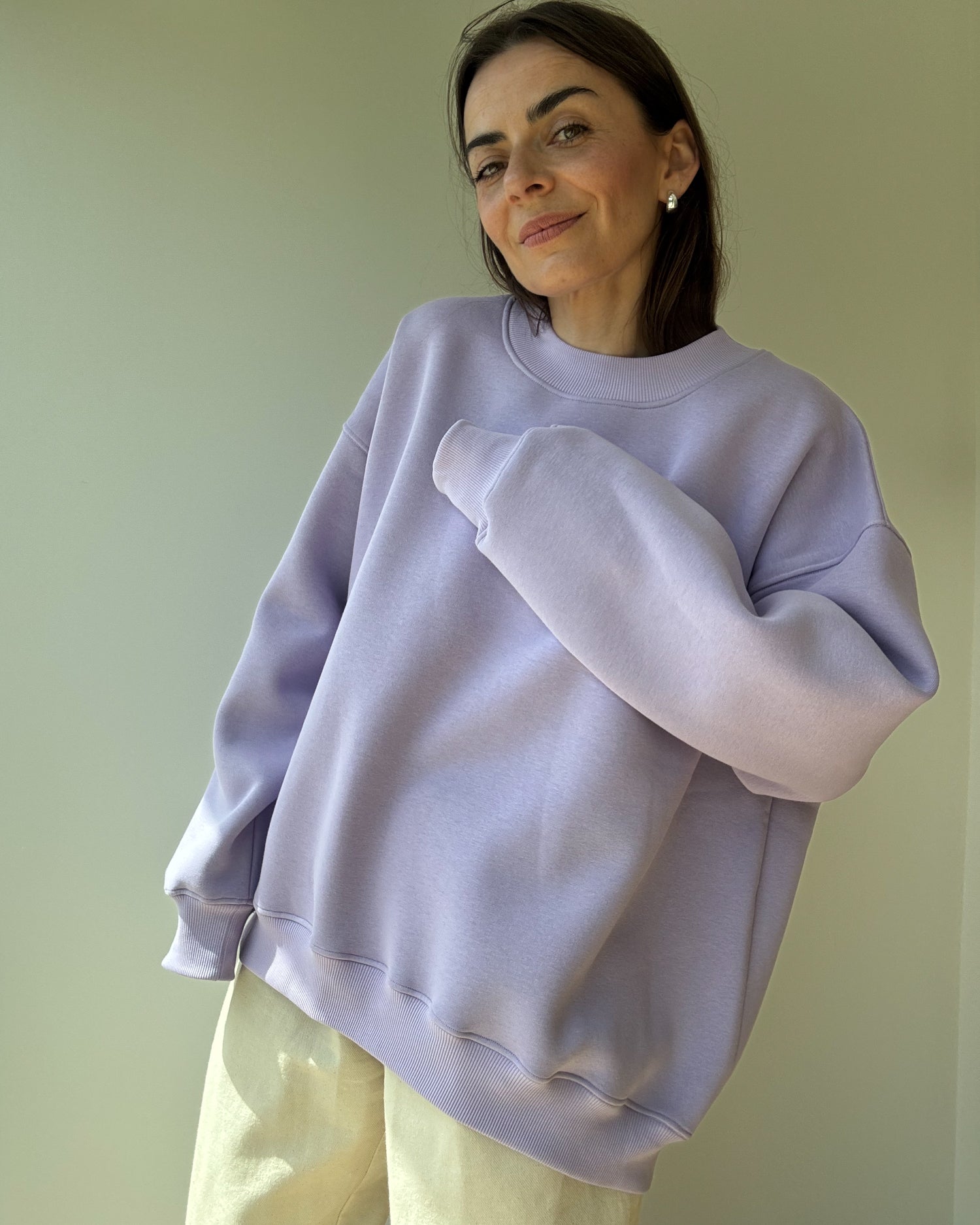 Bluza Cheer long lavender