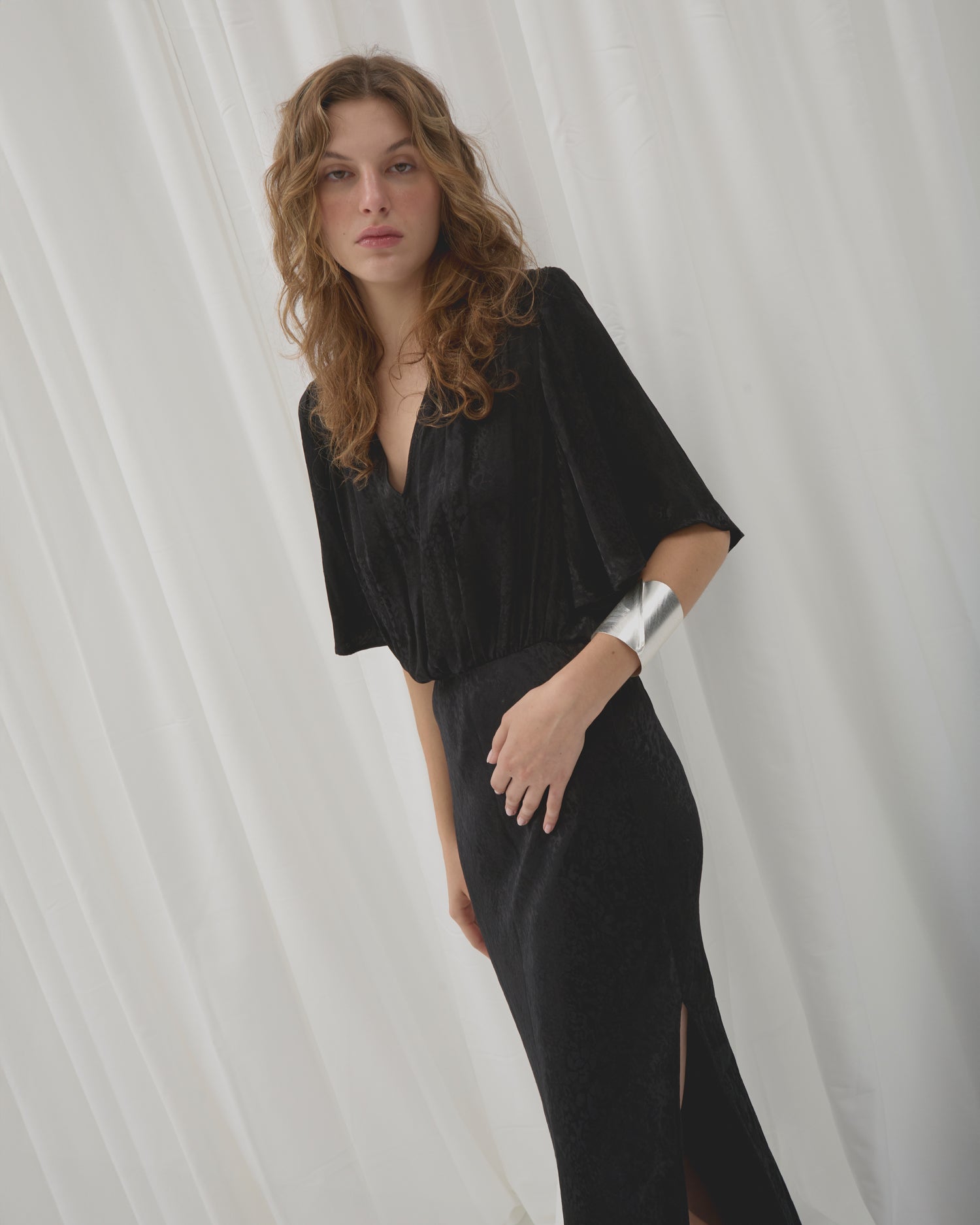 Sukienka Power black jackard