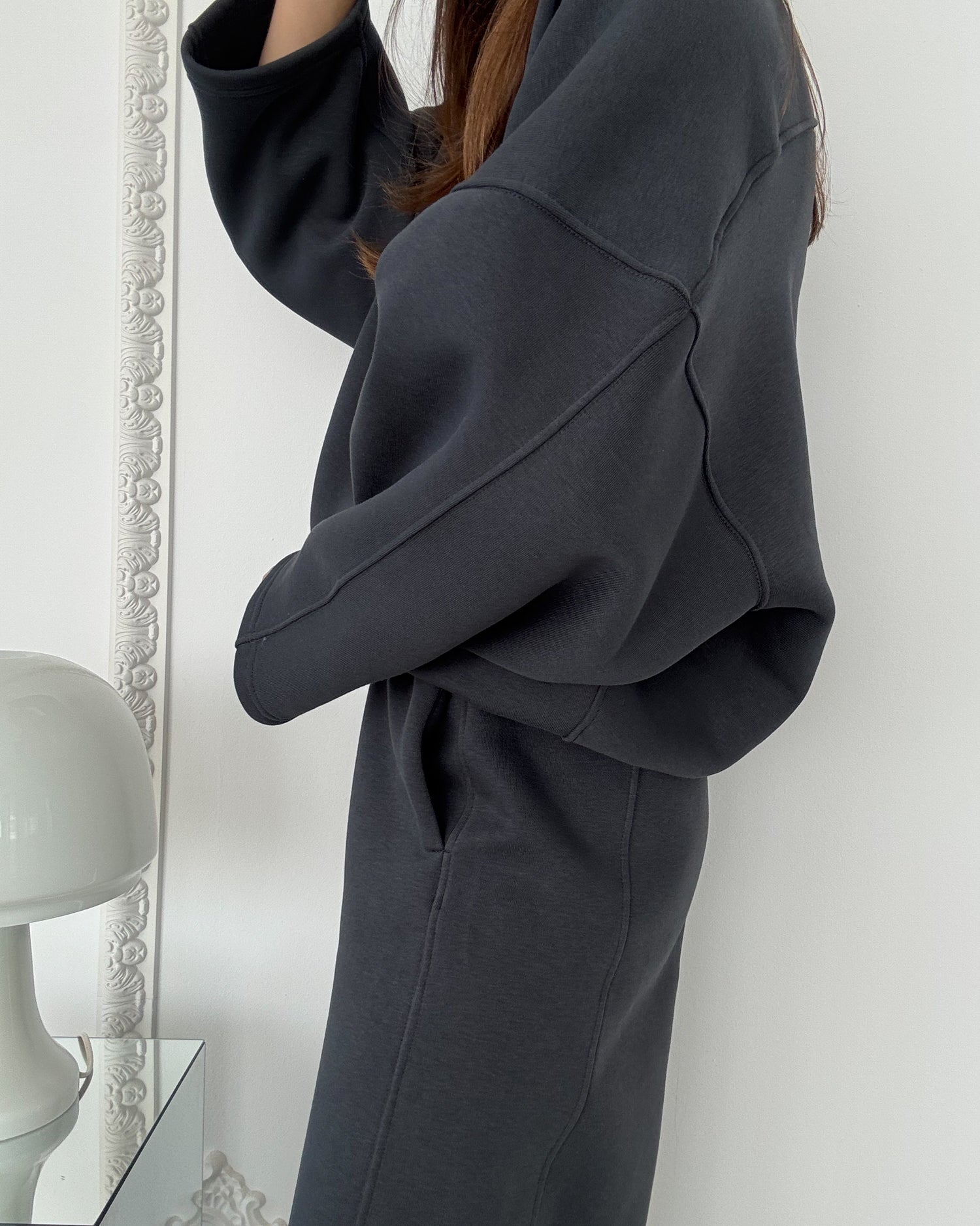 Bluza Grounded light antracite