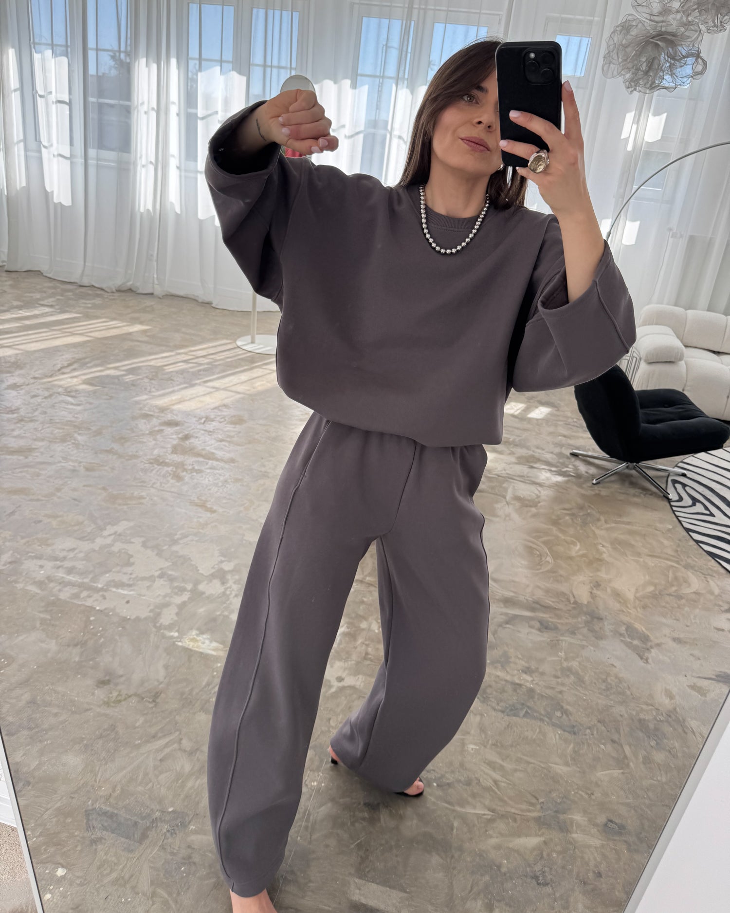 Spodnie Grounded cacao