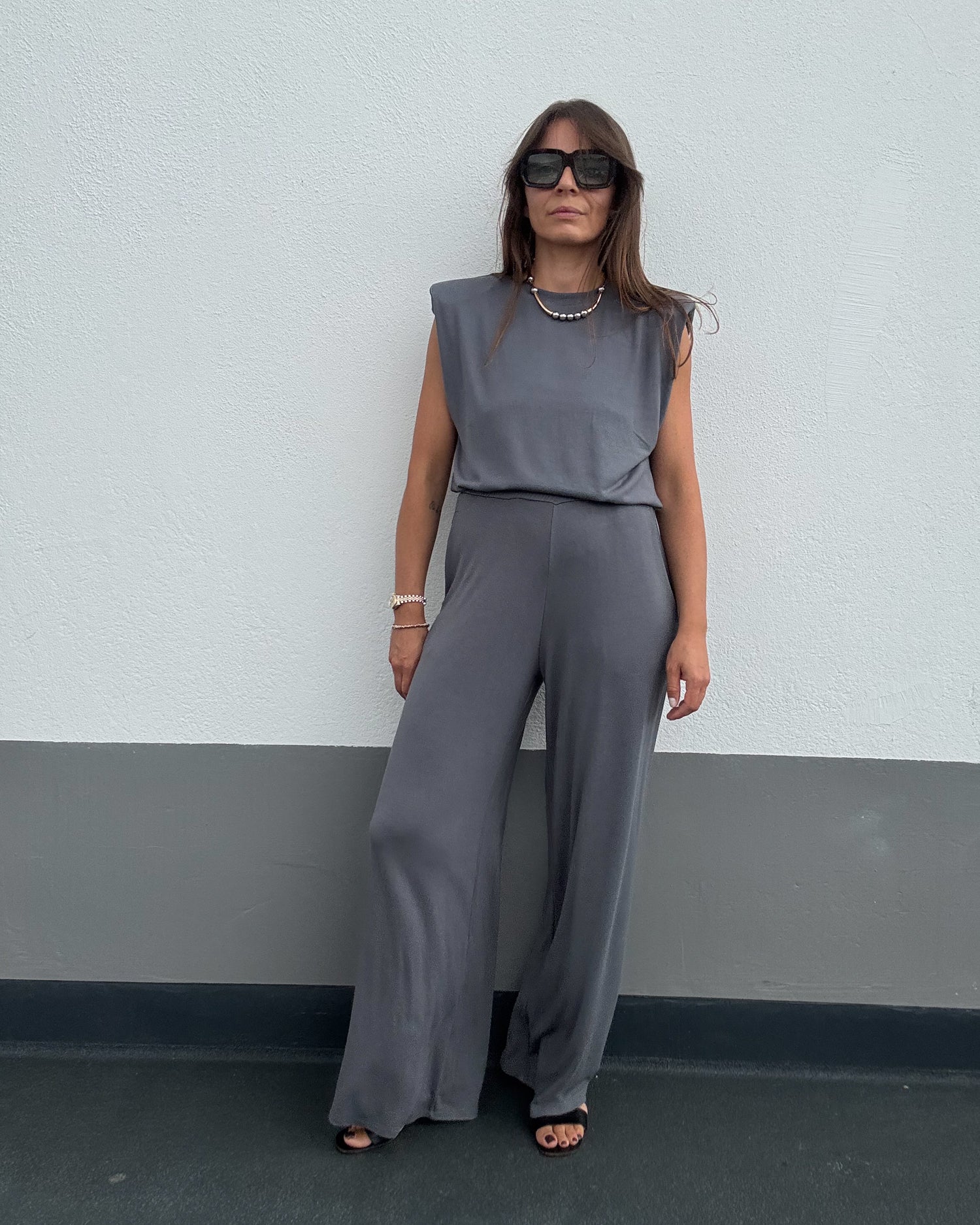 Spodnie Gentle super soft antracite