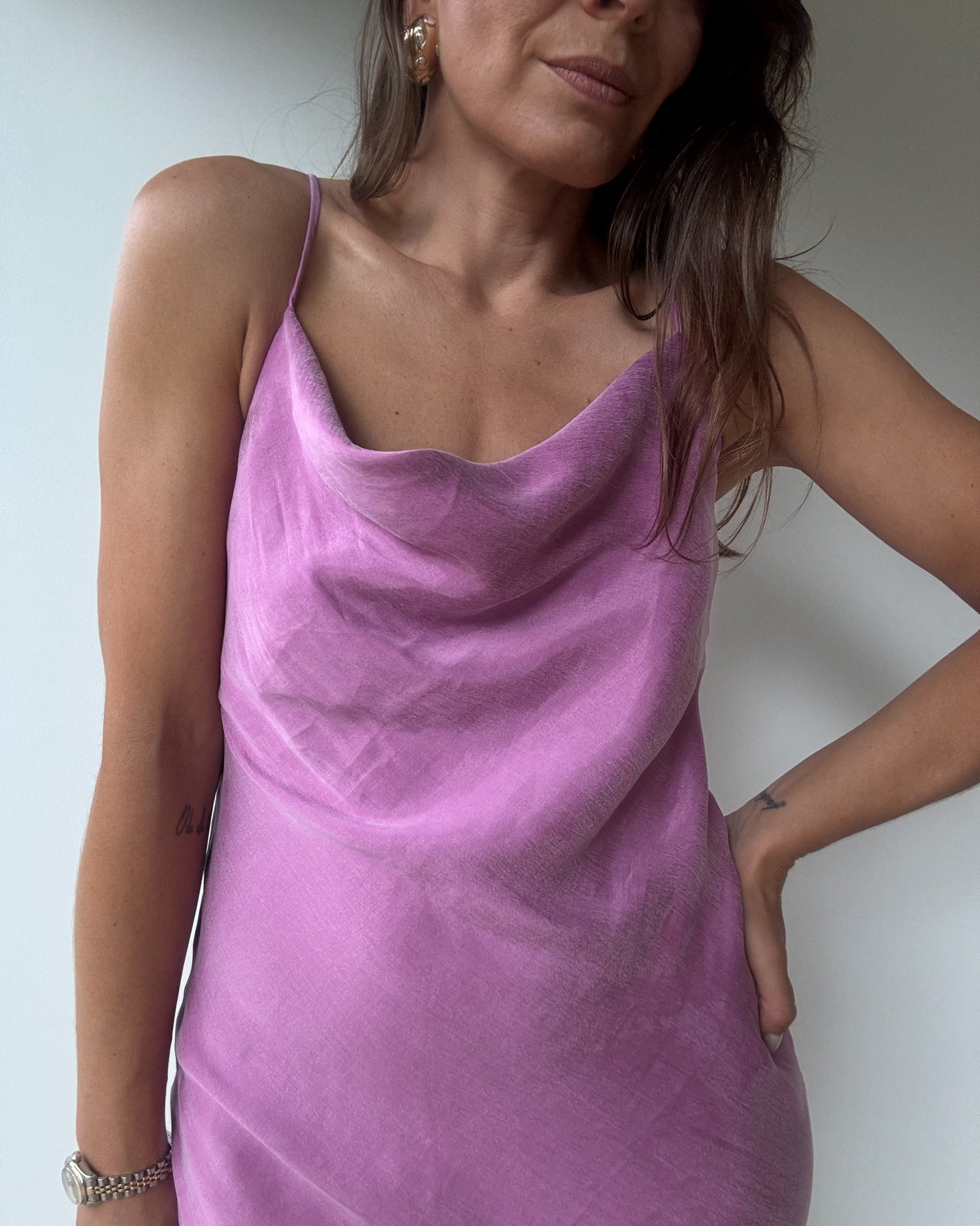 Sukienka Breath pastel rose