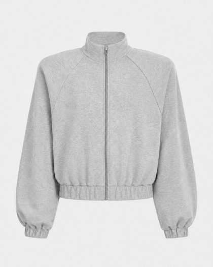 Bluza Wow zipper grey
