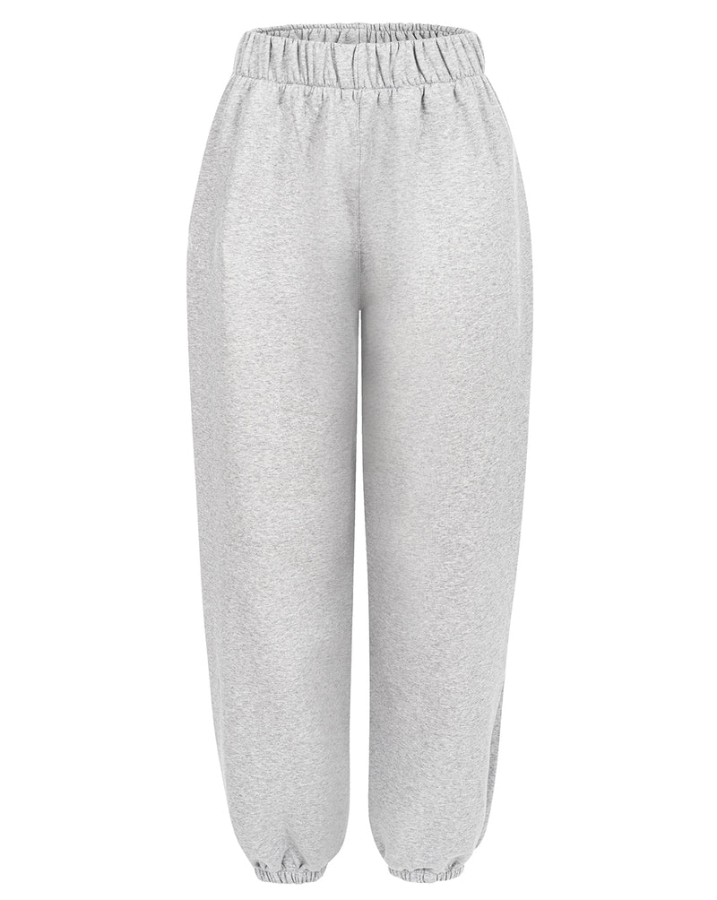 Bawełniane spodnie Cool light grey