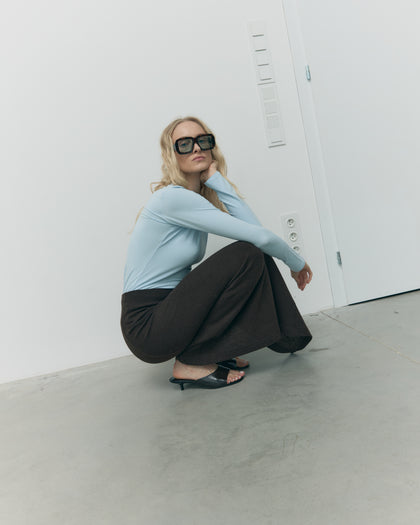 Longsleeve Stockholm spa blue