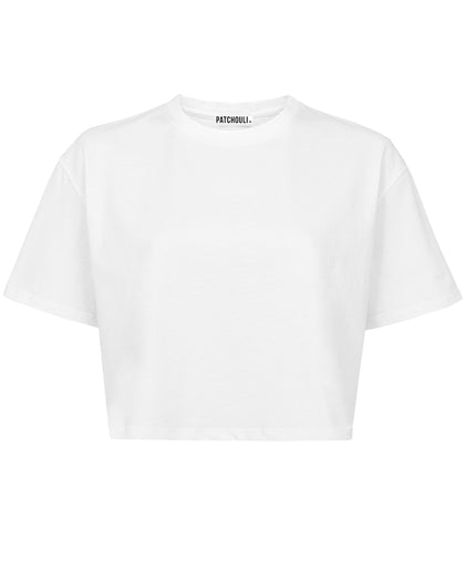 T-Shirt Active crop white