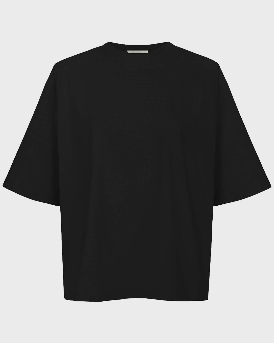 T-Shirt Art black crew neck