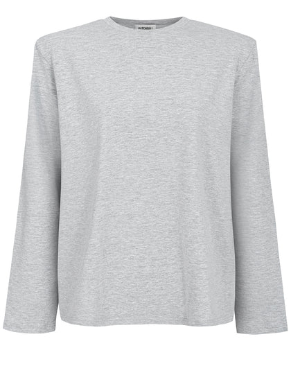 Longsleeve Art grey z poduchami