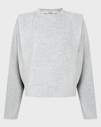 Bluza Art grey z poduchami