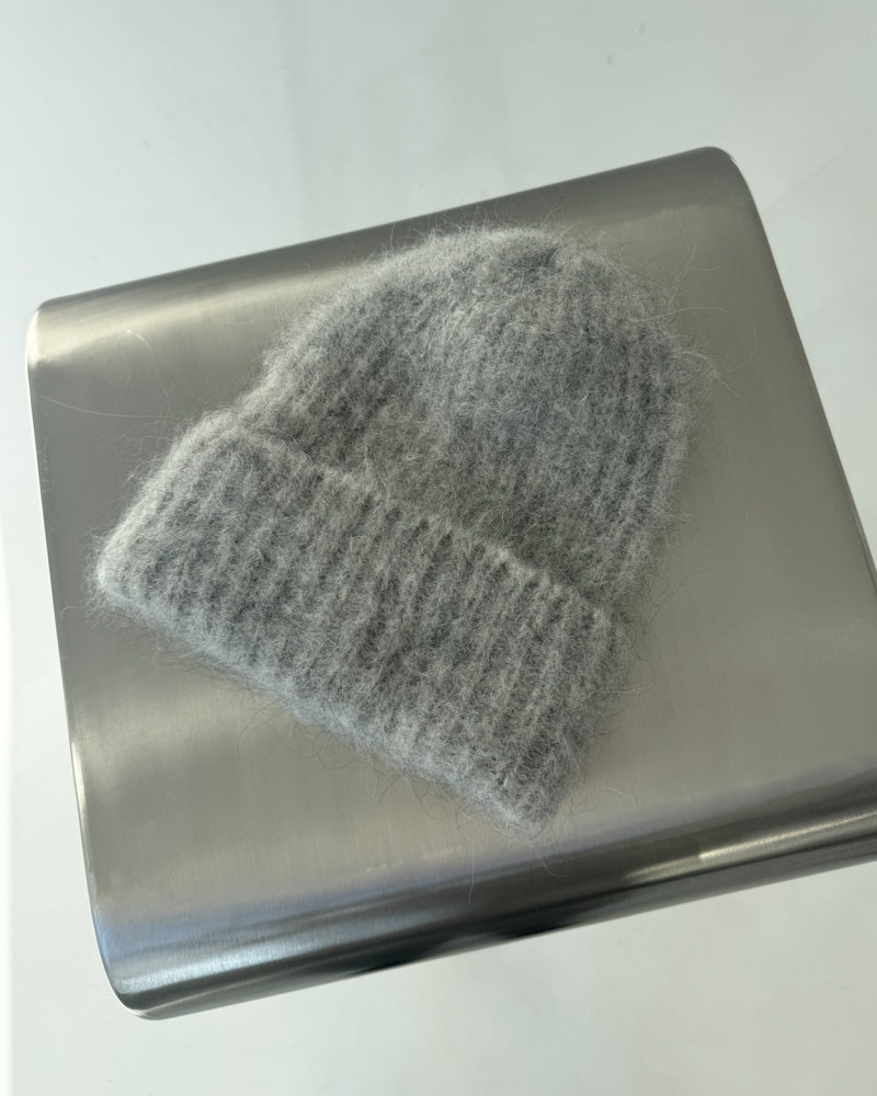 Wełniana czapka Cloudy grey premium