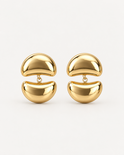 Kolczyki Duo Gold