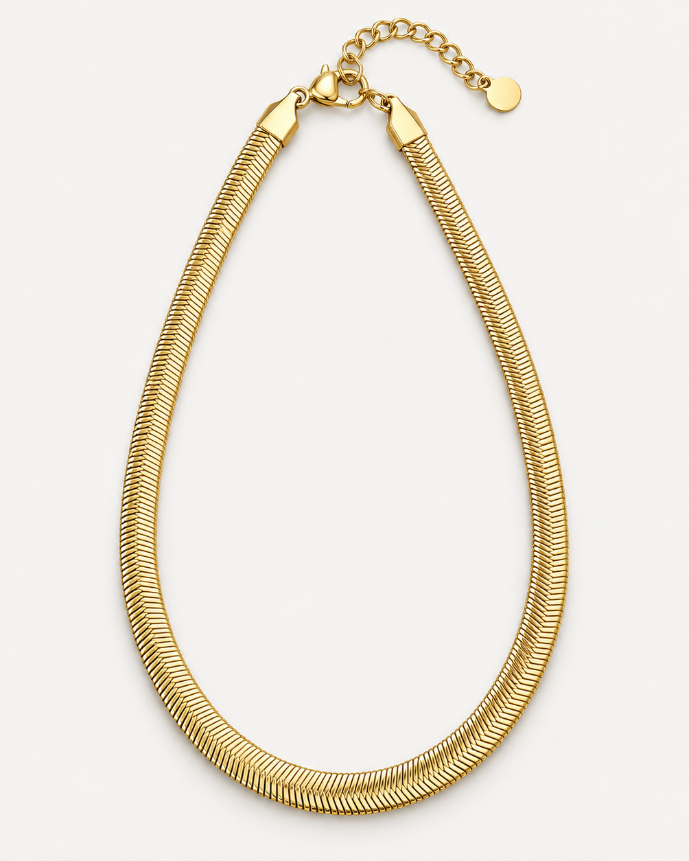 Naszyjnik Snake Gold 6 mm