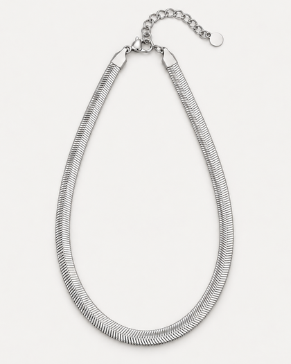 Naszyjnik Snake Silver 6 mm