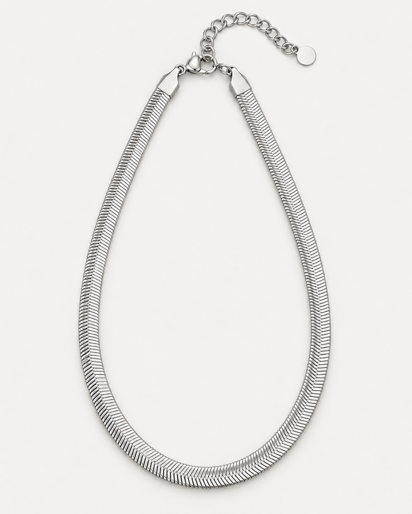 Naszyjnik Snake Silver 6 mm