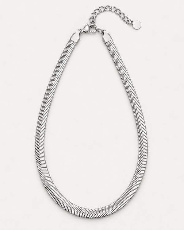 Naszyjnik Snake Silver 6 mm