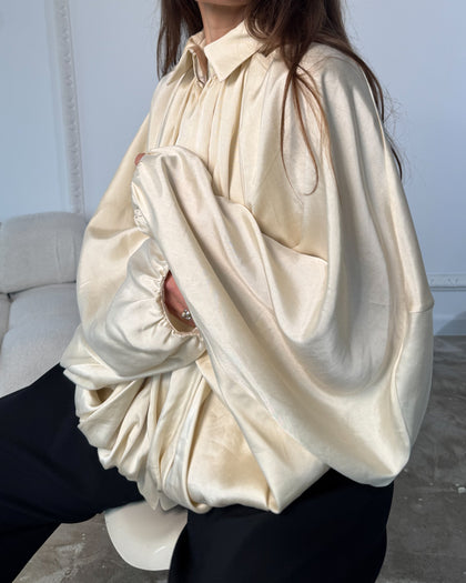 Koszula Emotion beige lyocell