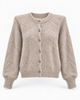 Kardigan Kid Mohair Beige z odpinanymi poduszkami – packshot