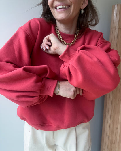 Bluza Enjoyable rasberry