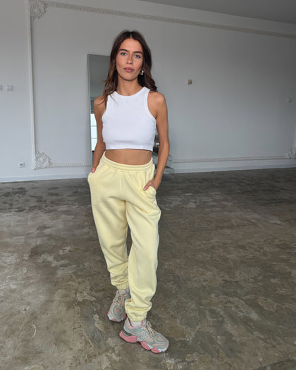 Spodnie Vintage butter yellow