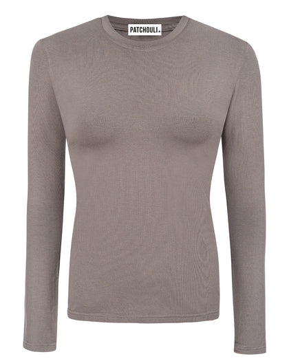 Longsleeve Stockholm cappuccino