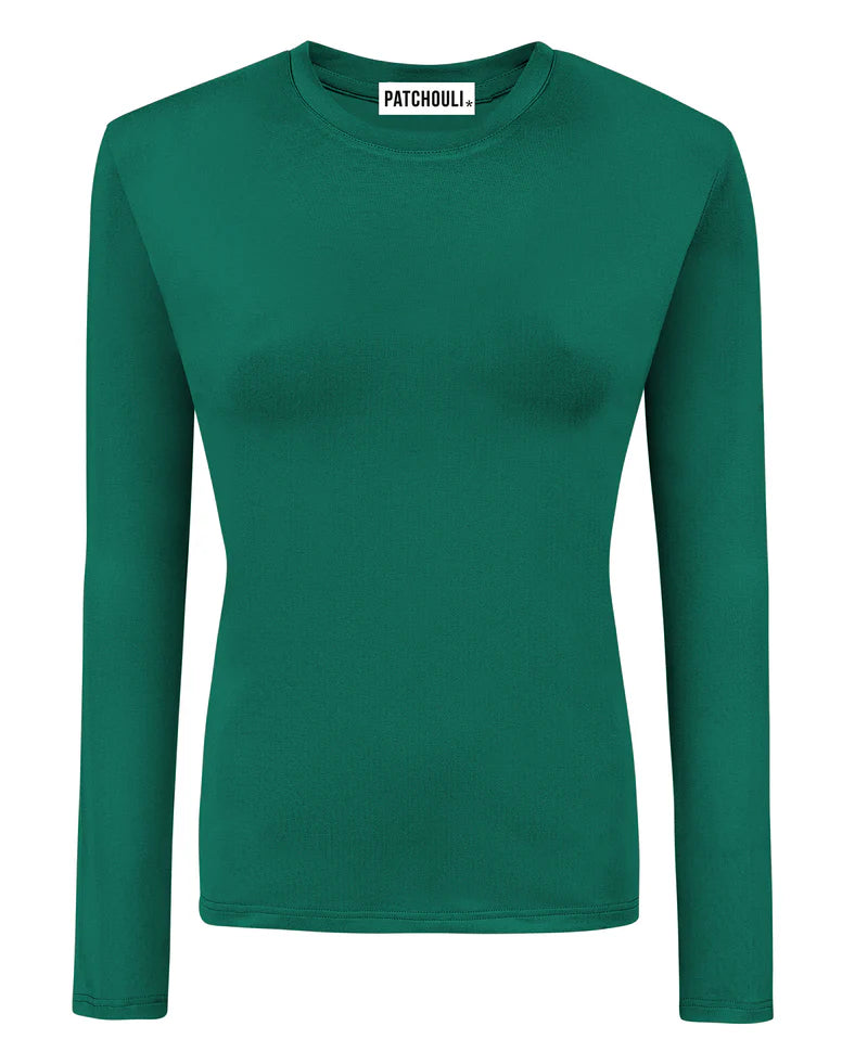 Longsleeve Stockholm green