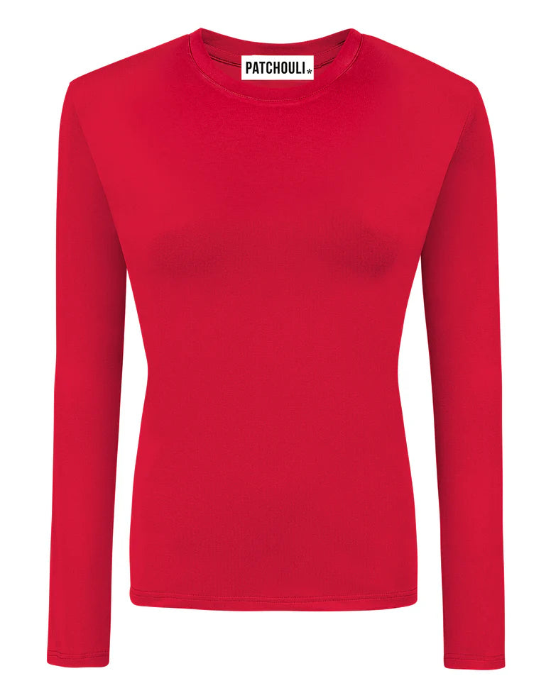 Longsleeve Stockholm red