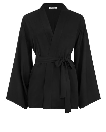 Kimono Japanese Black